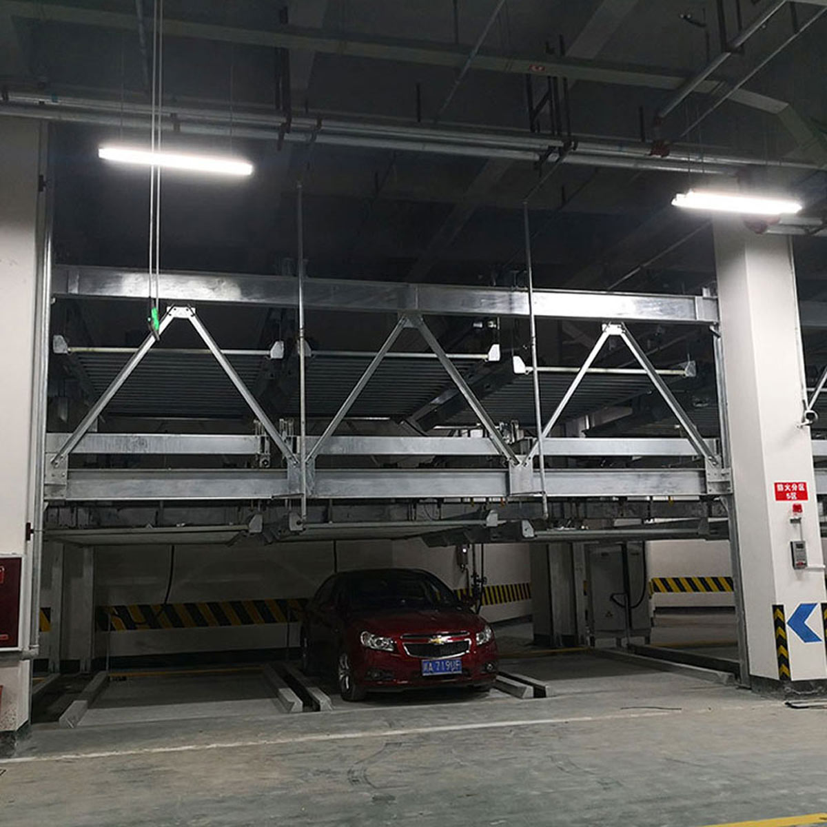 PSH3三層升降橫移機(jī)械式停車設(shè)備